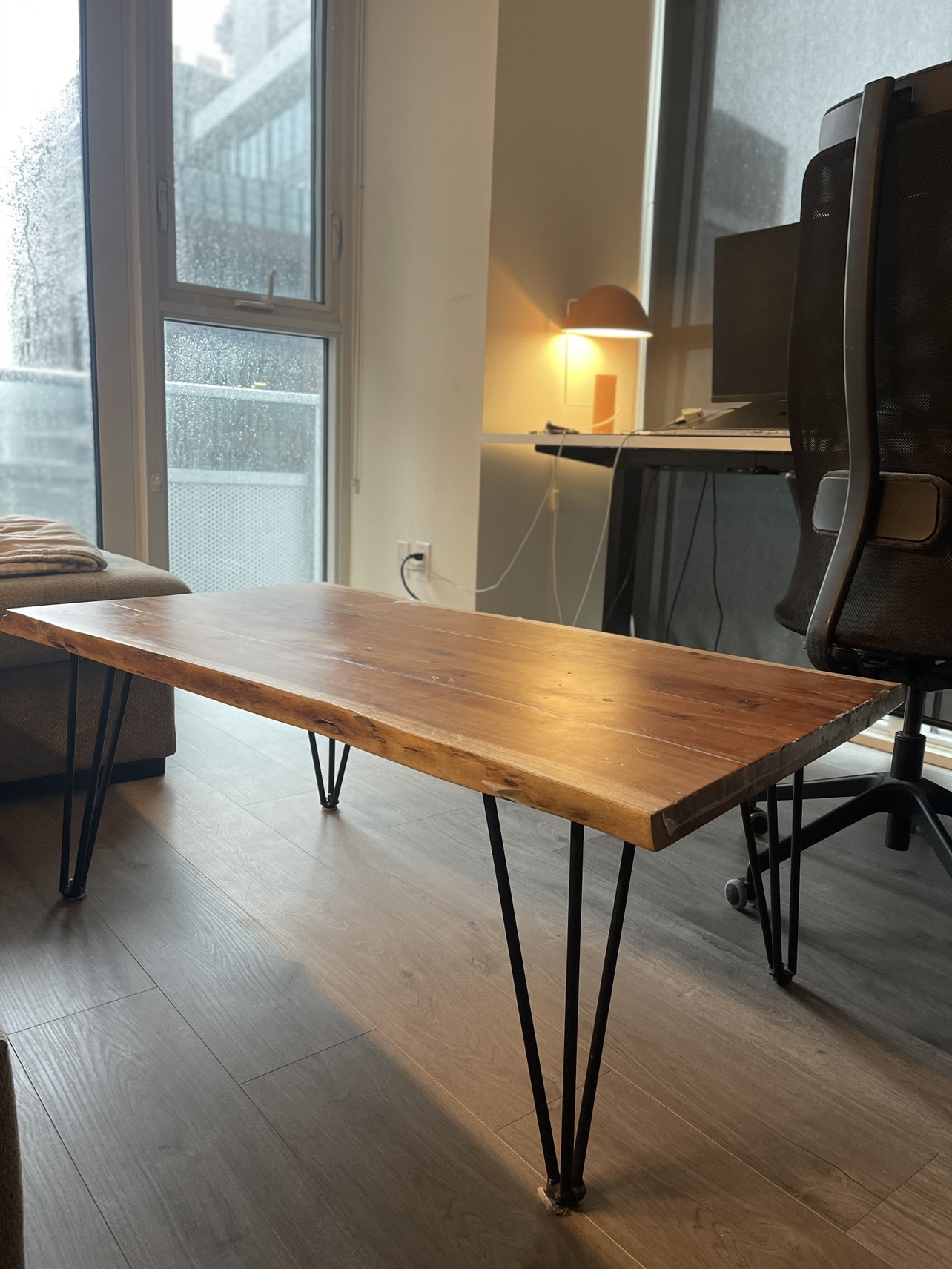 Wooden coffee table - photo 2