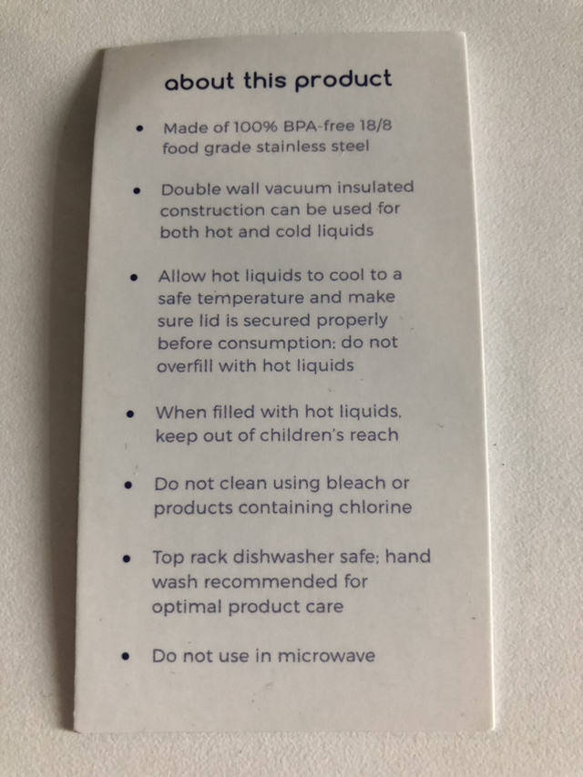 Souvenir “Toronto” stainless steel mug image indicator(3)