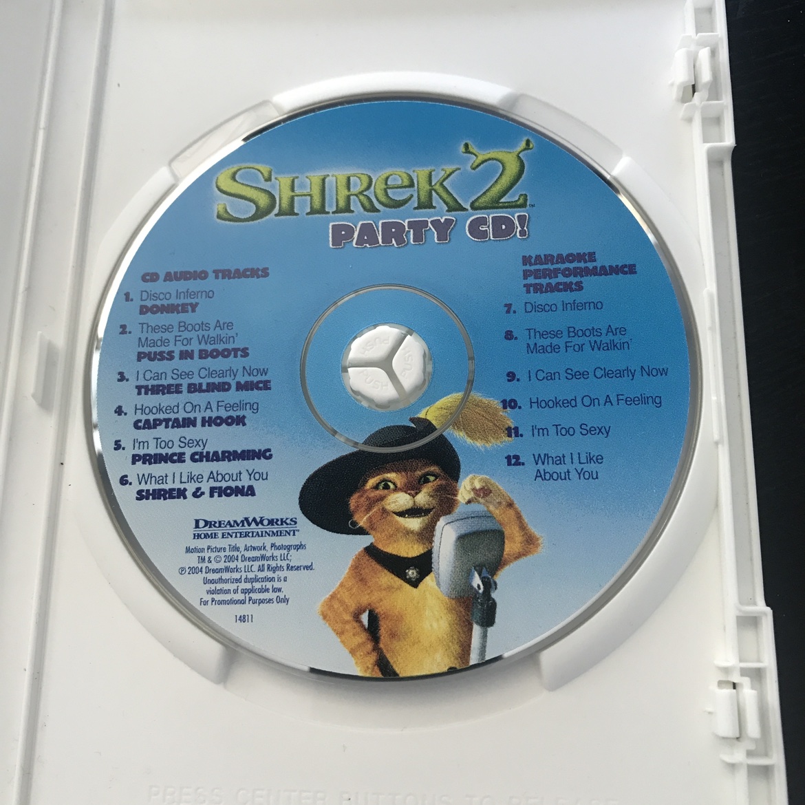 Shrek 2 Party CD image indicator(3)