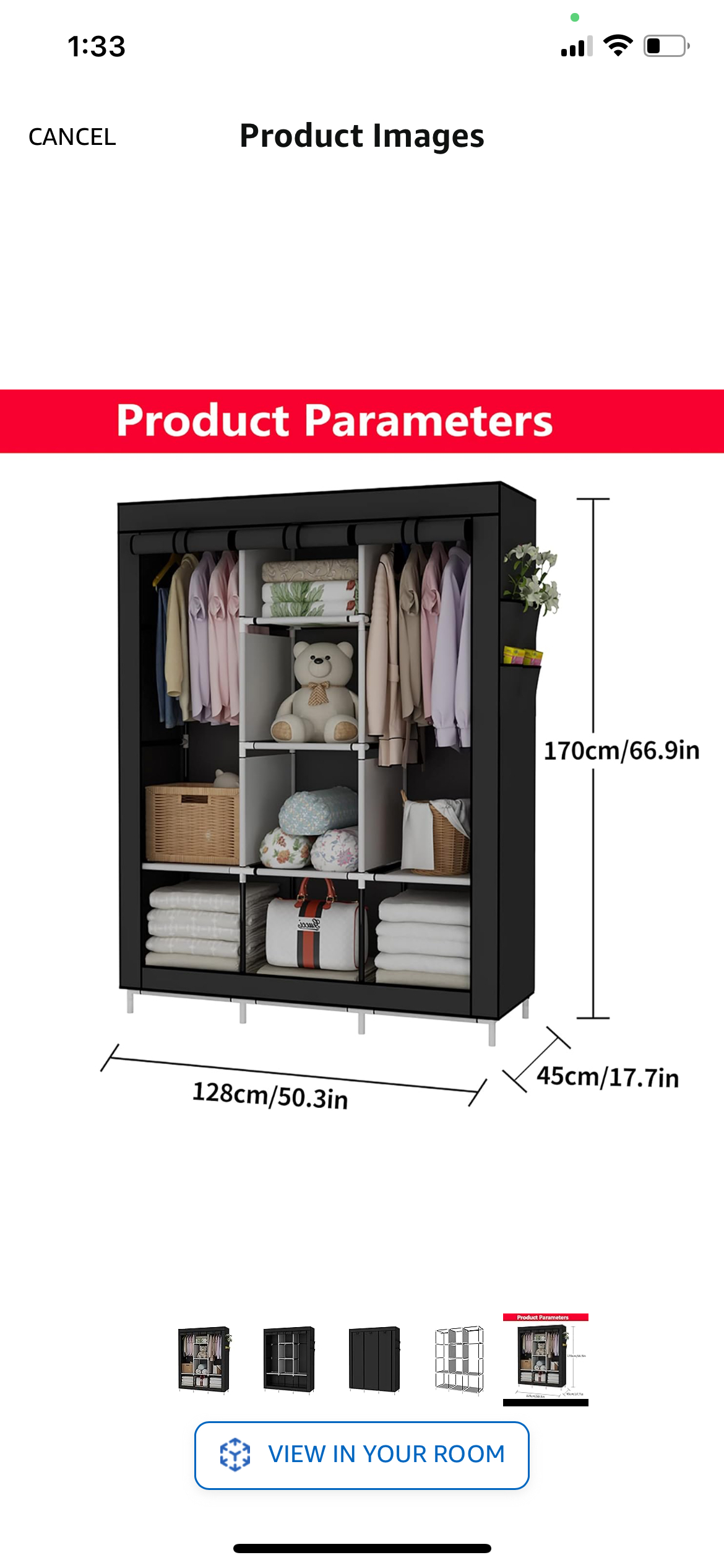Portable closet - photo 3