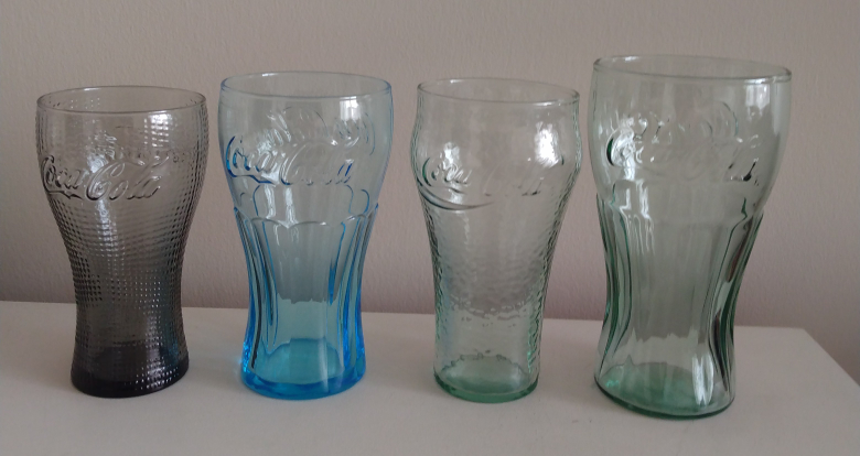 Assorted Coca-Cola Glasses thumbnail
