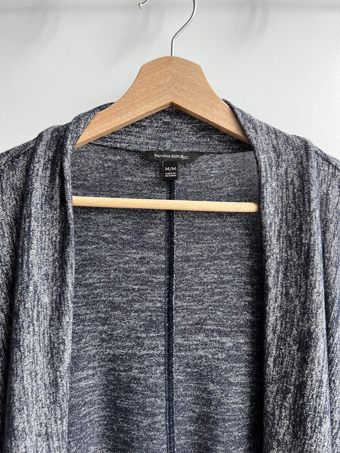 Banana Republic Navy Waterfall Cardigan image indicator(3)