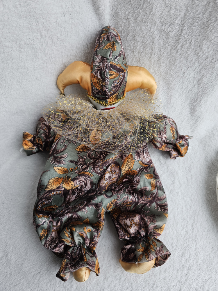 Vintage Porcelain Clown Doll image indicator(3)