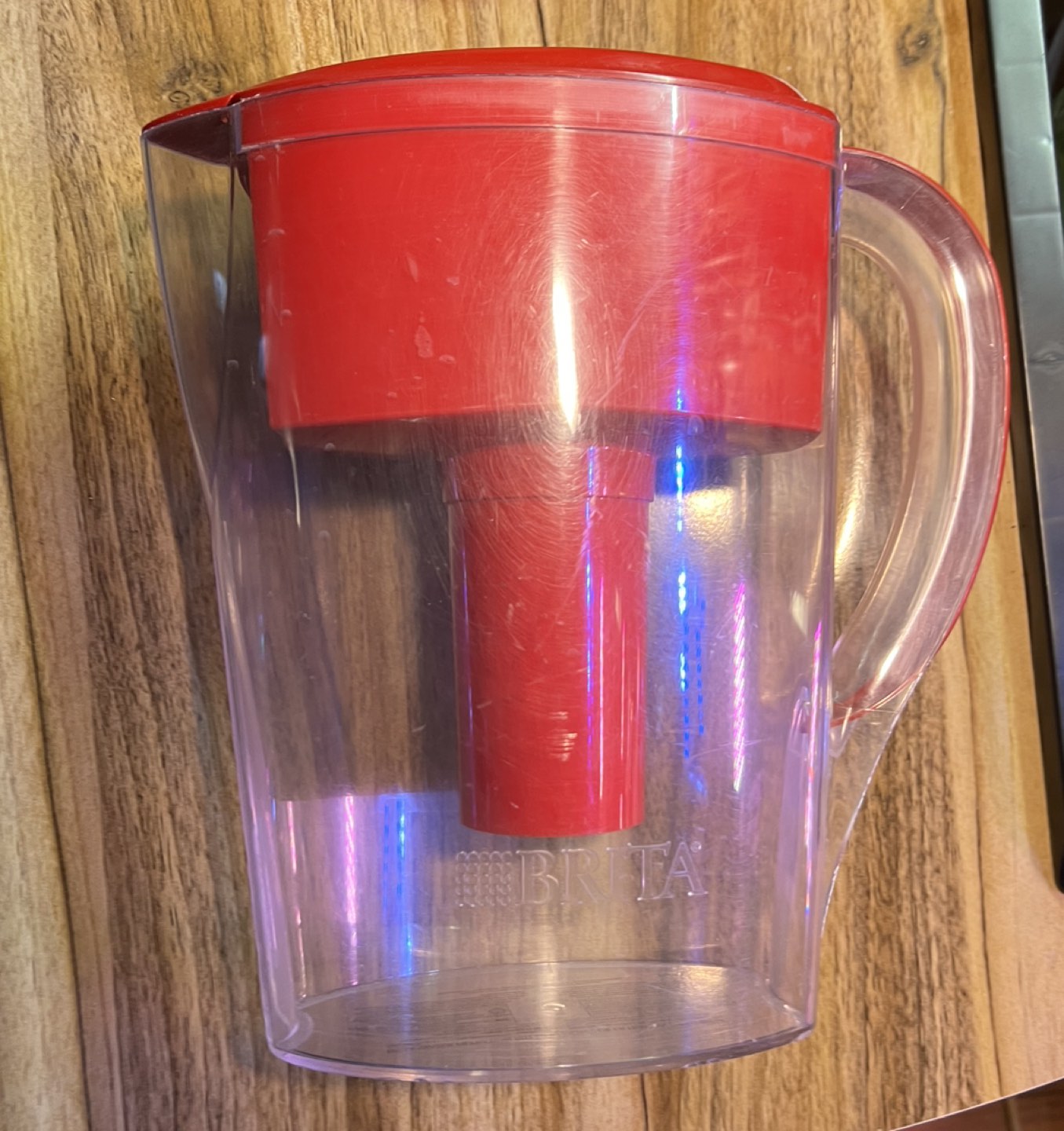 Brita Small 6 Cup Metro Water Pitcher-Red thumbnail