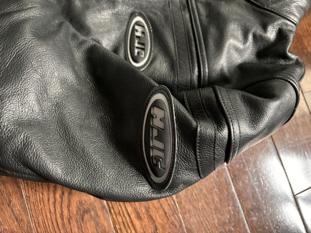 HJC Leather motorcycle jacket women/youth image indicator(4)