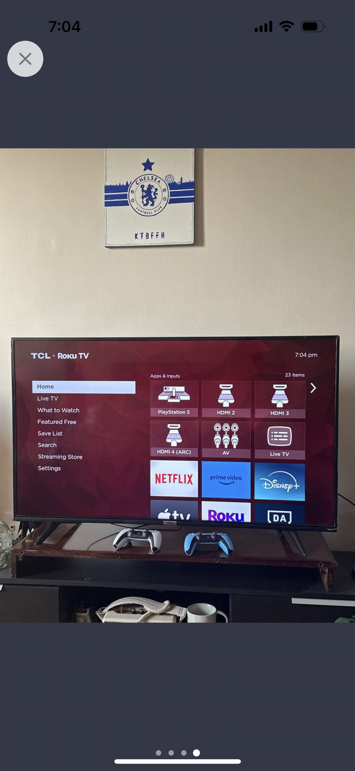 Smart Roku TCL 50 inch smart TV - Move out sale!! - photo 3