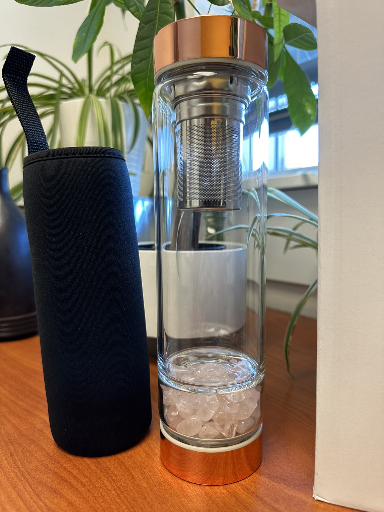 Crystal tea infusion bottle - photo 2