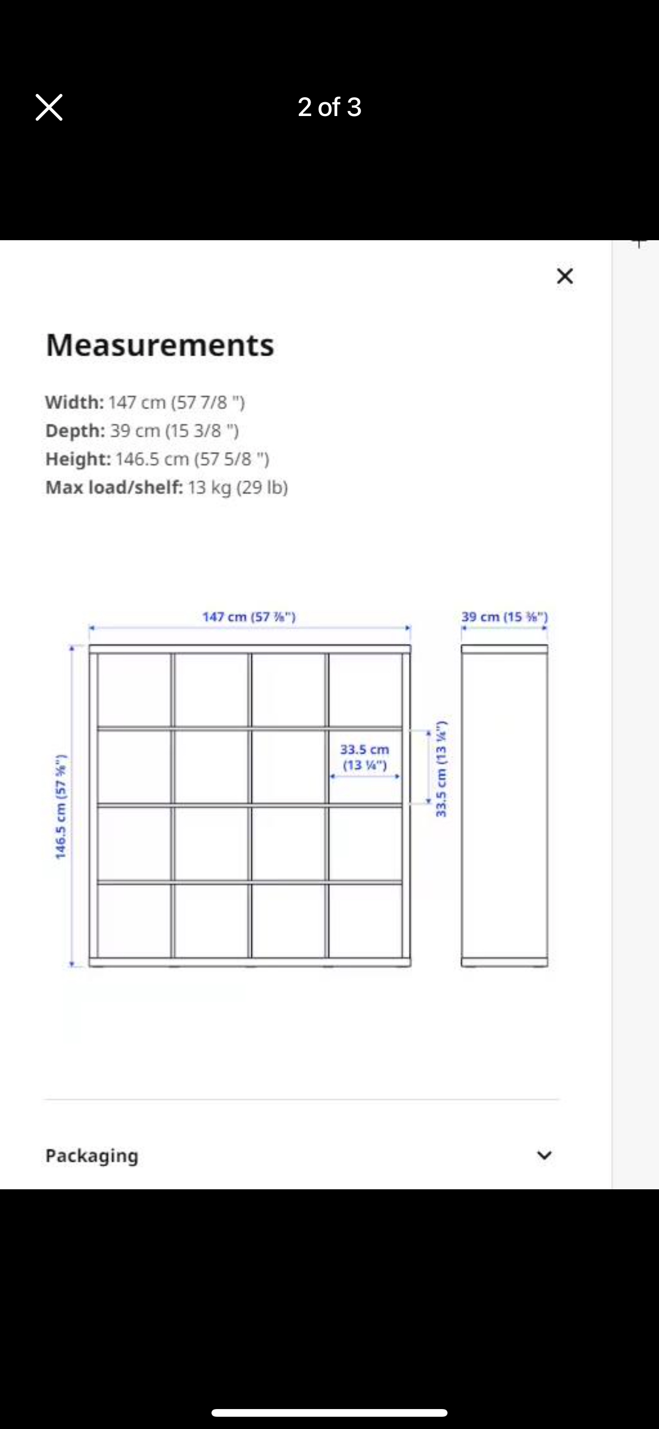 IKEA shelf unit - photo 3