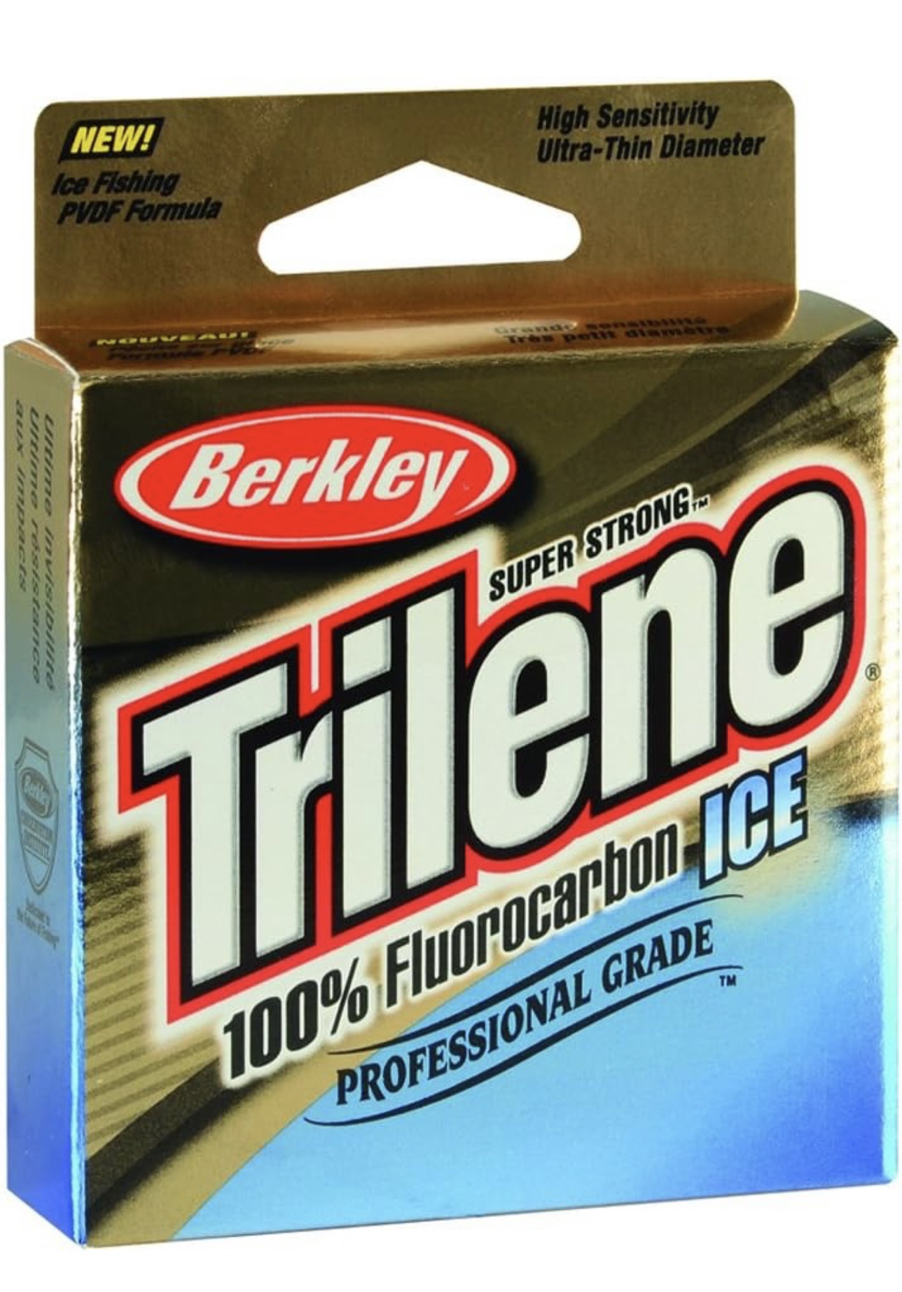Berkley Trilene 100% Fluorocarbon Ice Fishing Line