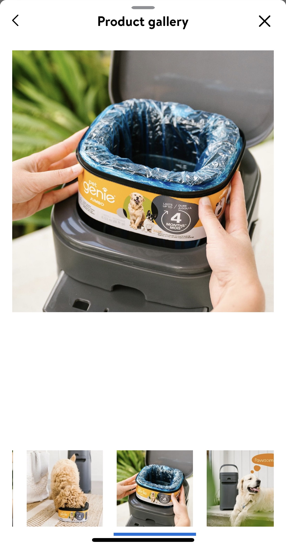 NEW Pet Waste Disposal System with a refill (UV protection) - photo 5