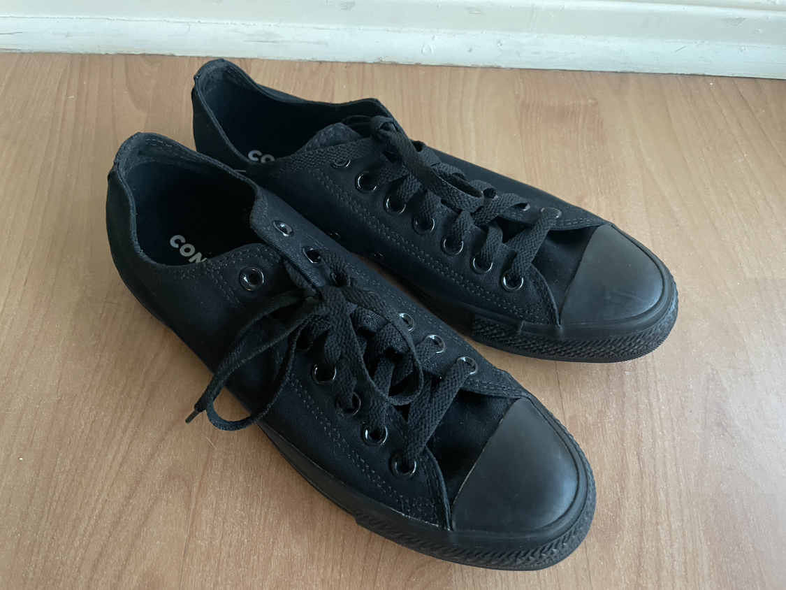NEW converse sneakers chuck taylor black monochrome image indicator(5)