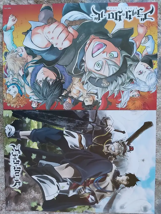 BLACK CLOVER ANIME POSTERS - photo 2