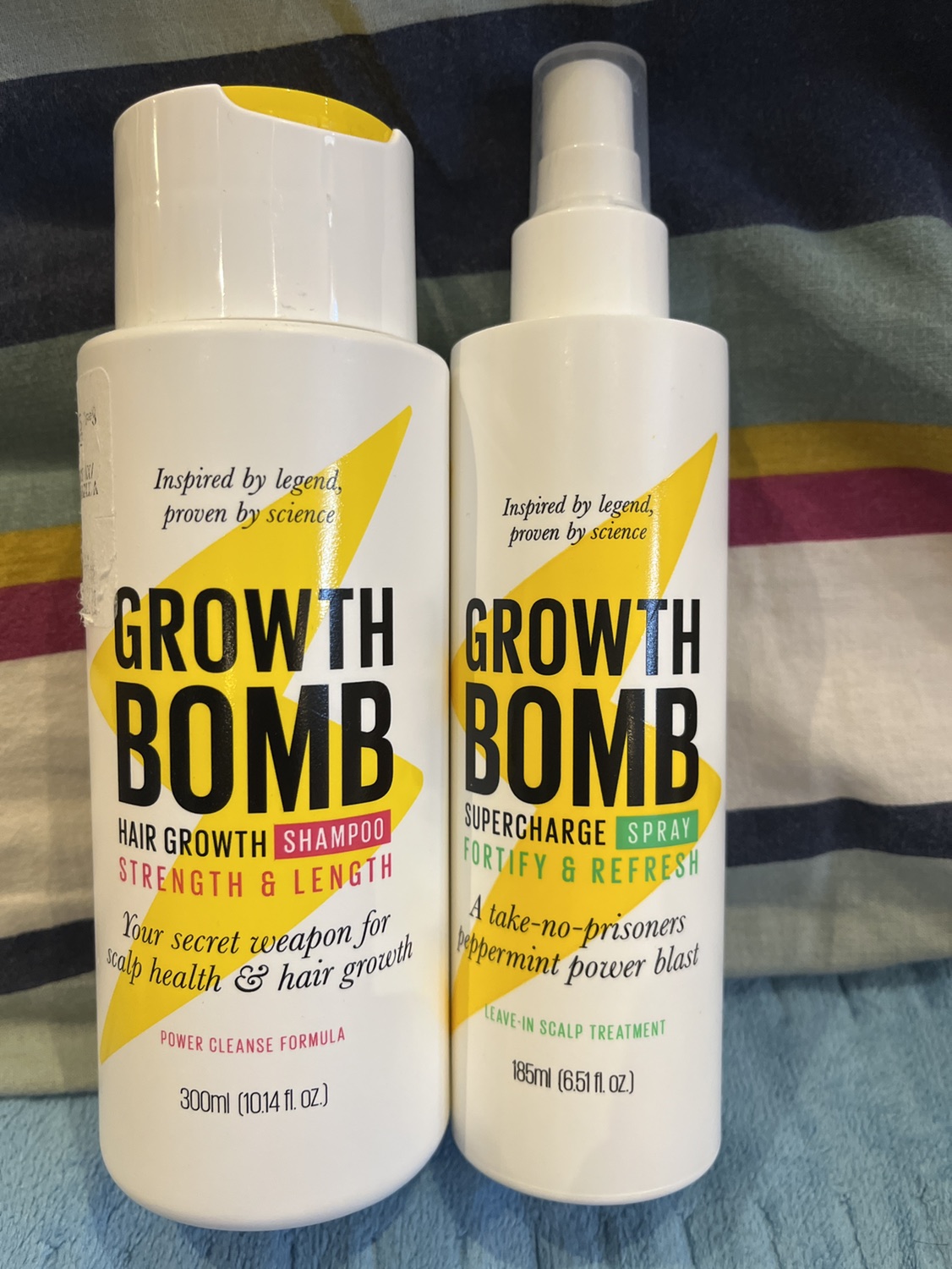 Growth Bomb - Shampoo and Leave-in Spray