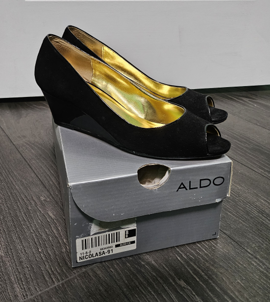 Women's Aldo Peep Toe Wedge