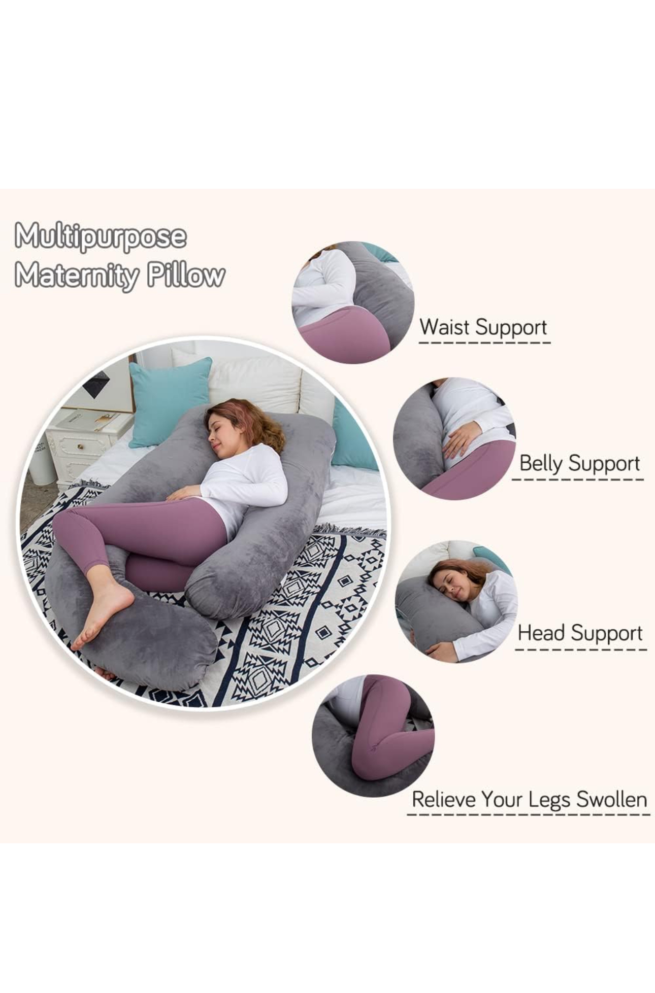 Pregnancy Pillow 60inch - photo 2