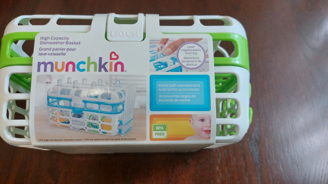 Munchkin High Capacity Dishwasher Basket #freecycle thumbnail
