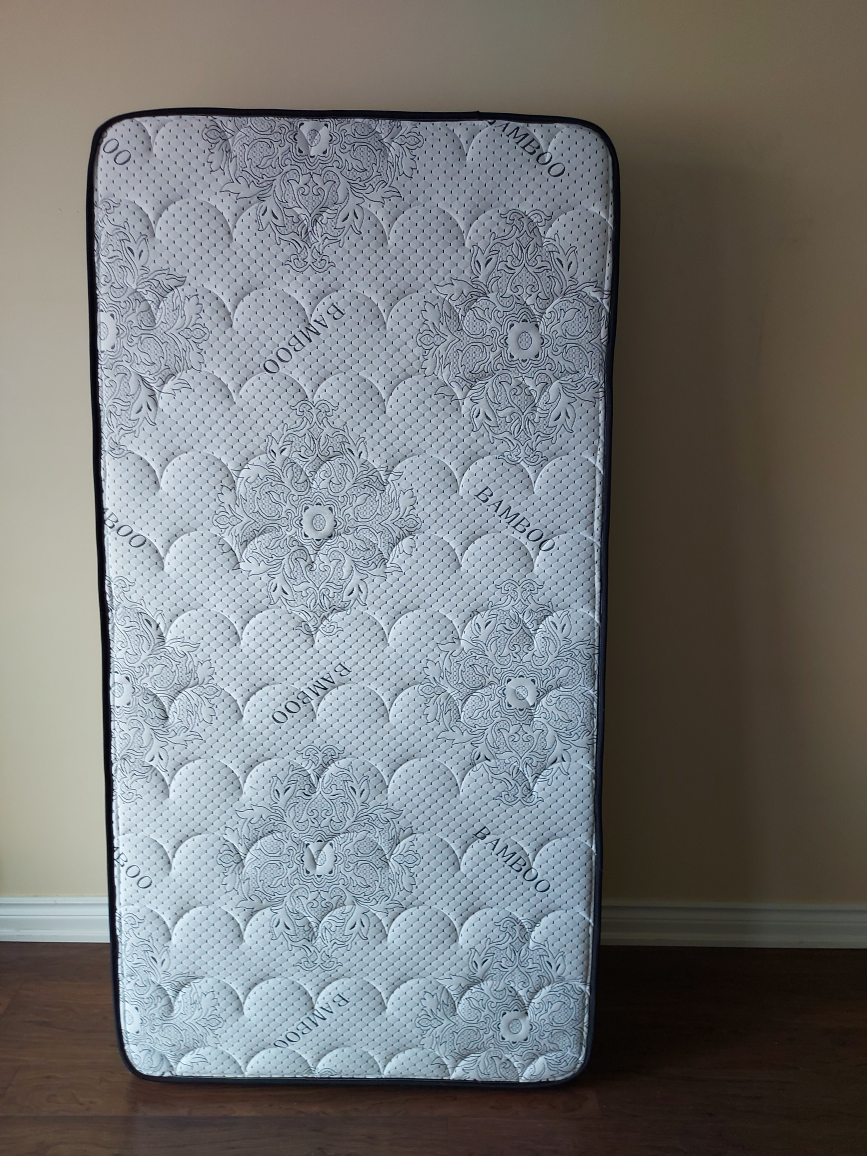 Single size, 2 sidded mattress, slightly Firm and Firm