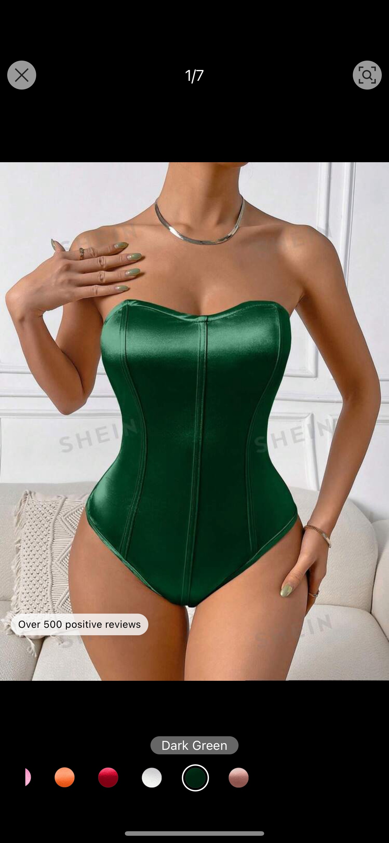 Green bodysuit thumbnail
