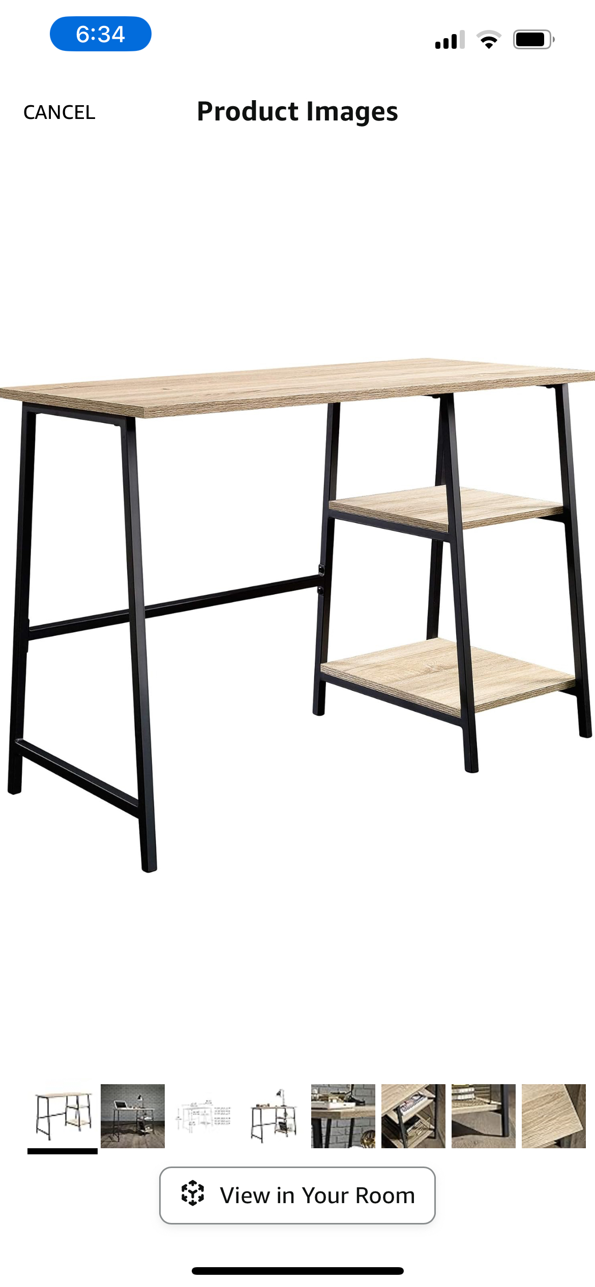 Simple Wood Desk - photo 3