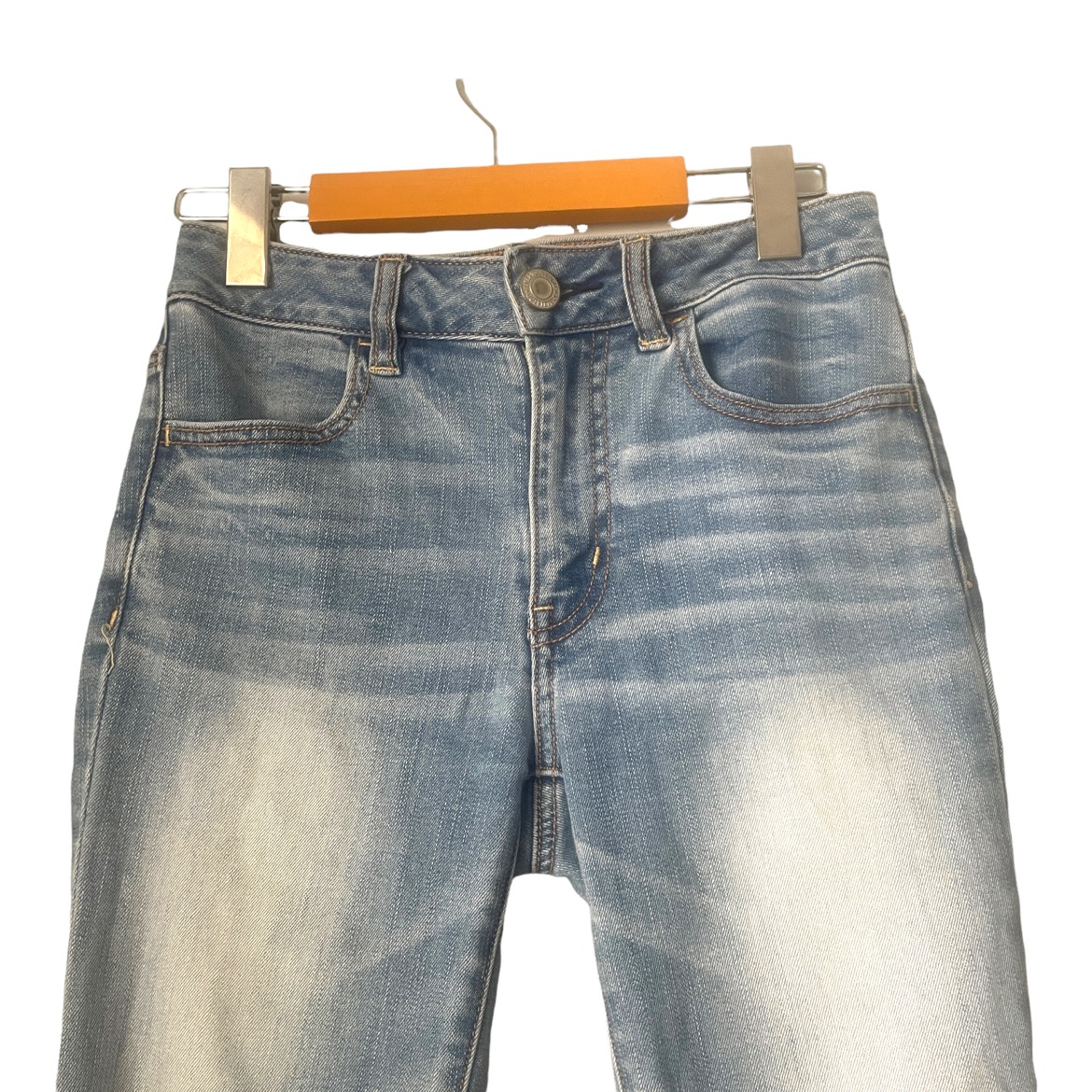 American Eagle Skinny Denim Jeans Size 0 image indicator(2)