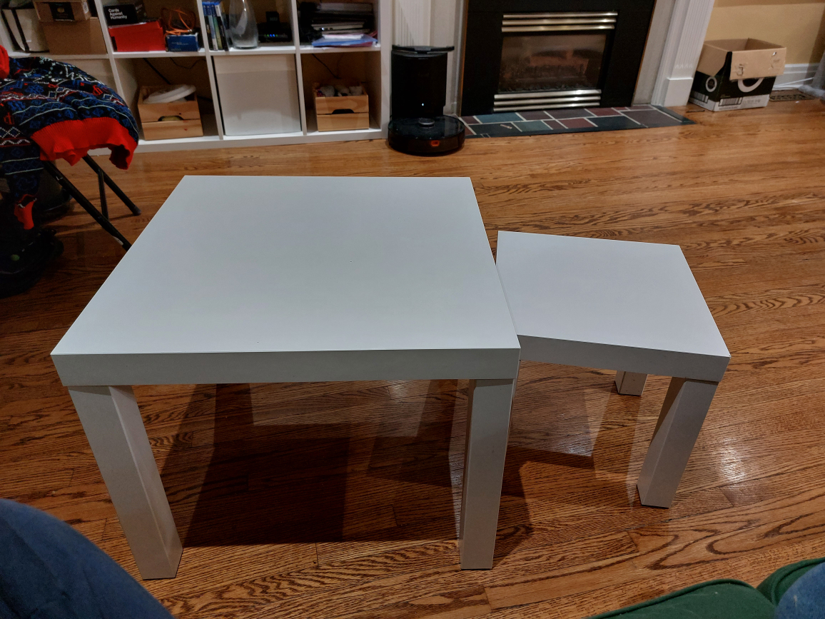 ikea LACK table set