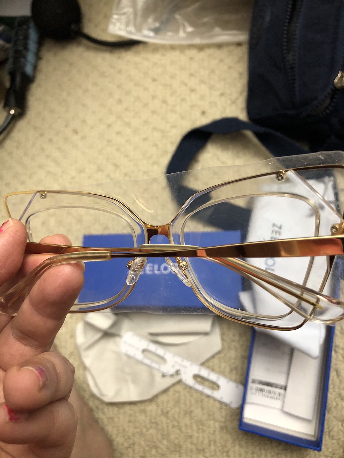 Eye glasses- try online see my descriptions #ThriftyPicks image indicator(4)