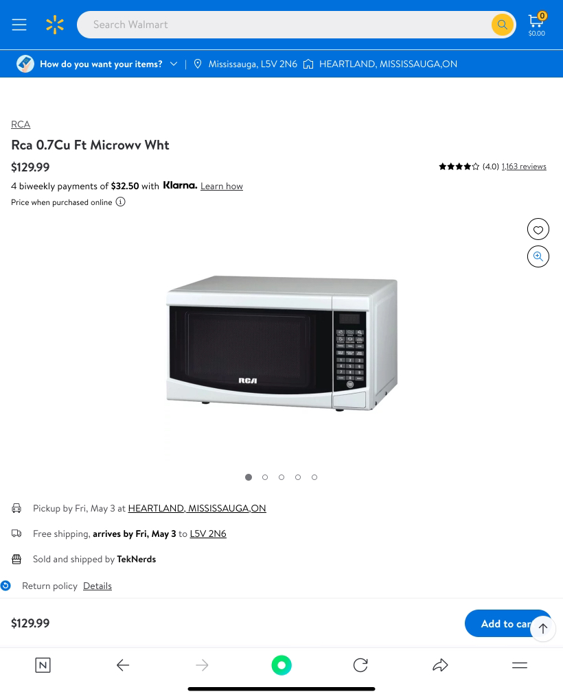 RCA Microwave - photo 3