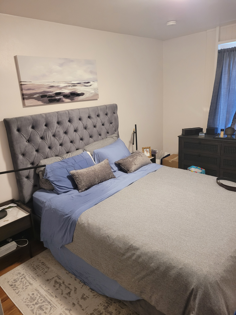 Queen Bed Headboard + Frame - photo 2
