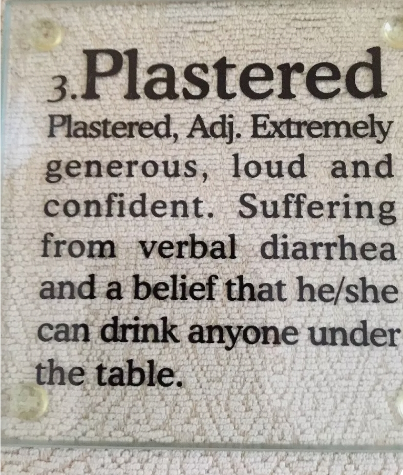 Kikkerland drunk glass coasters image indicator(3)