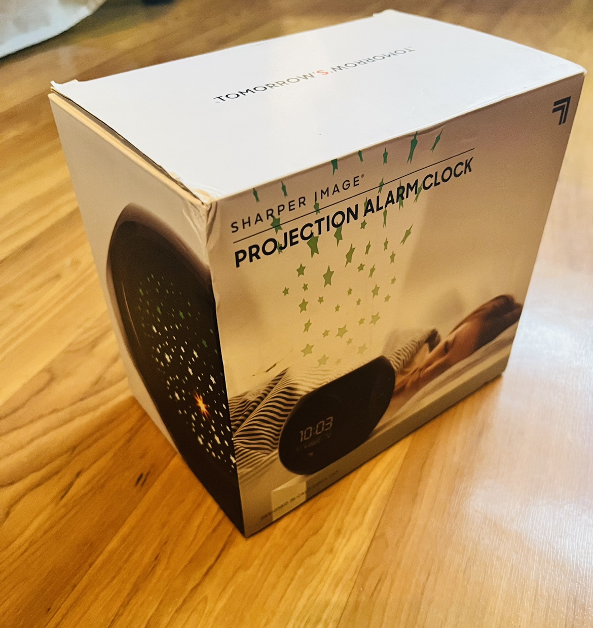 Shaper Image sound machine projection alarm clock - photo 2