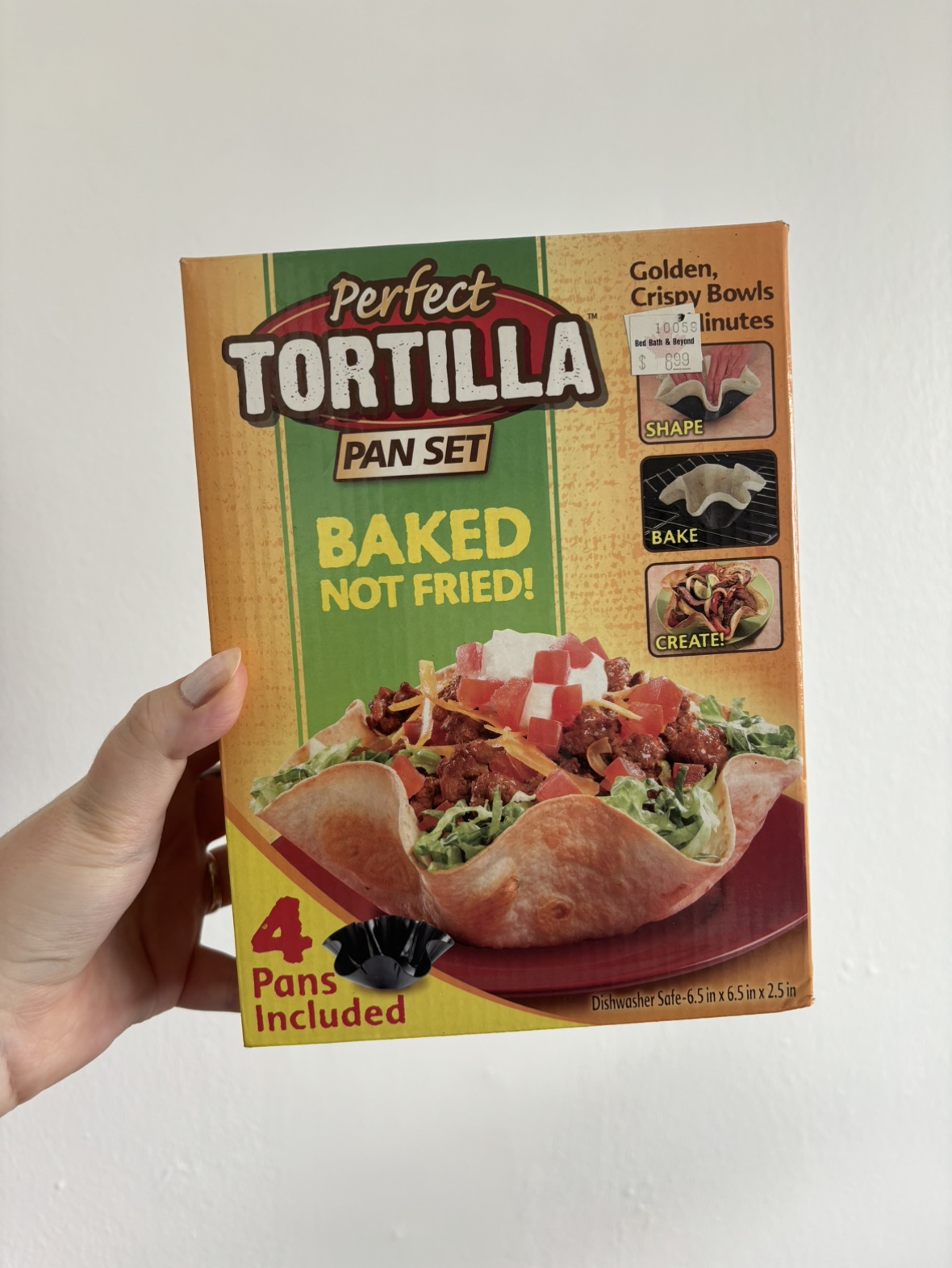 Tortilla bowl pans thumbnail