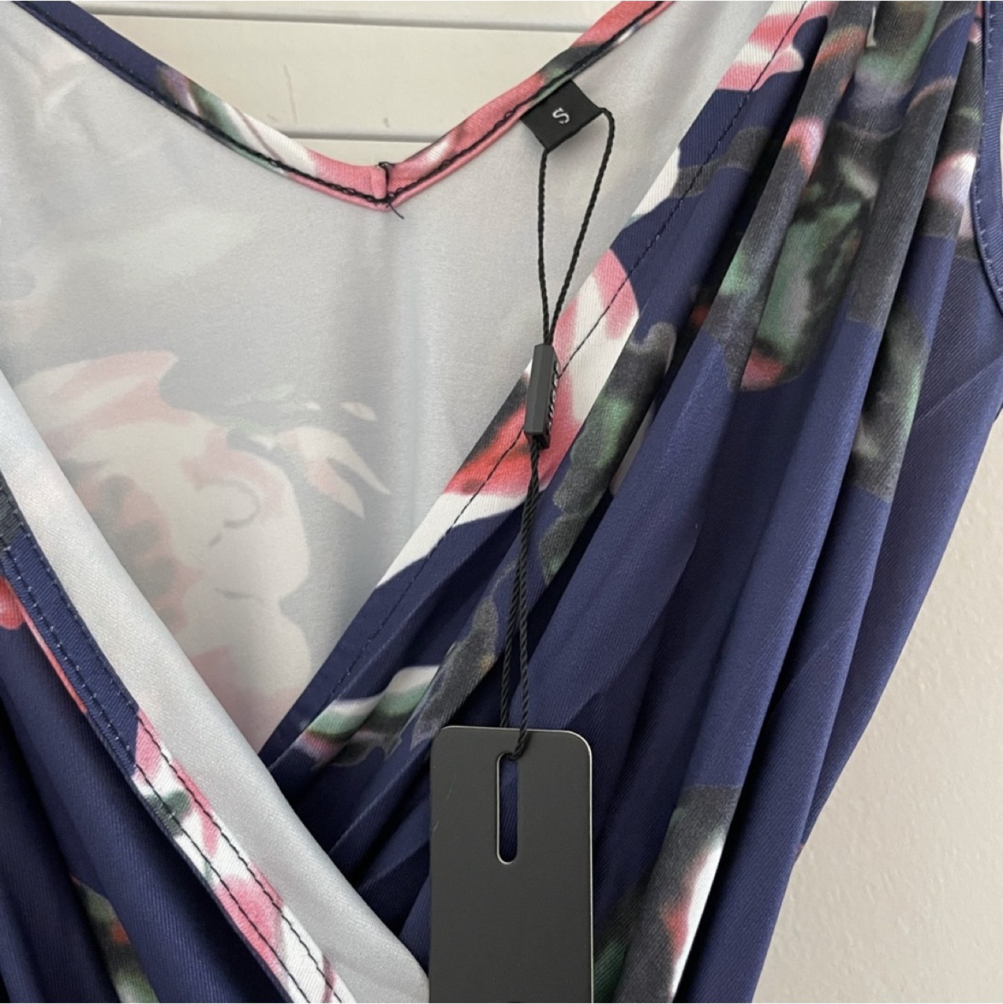 NEW Navy Floral Maxi Dress image indicator(7)