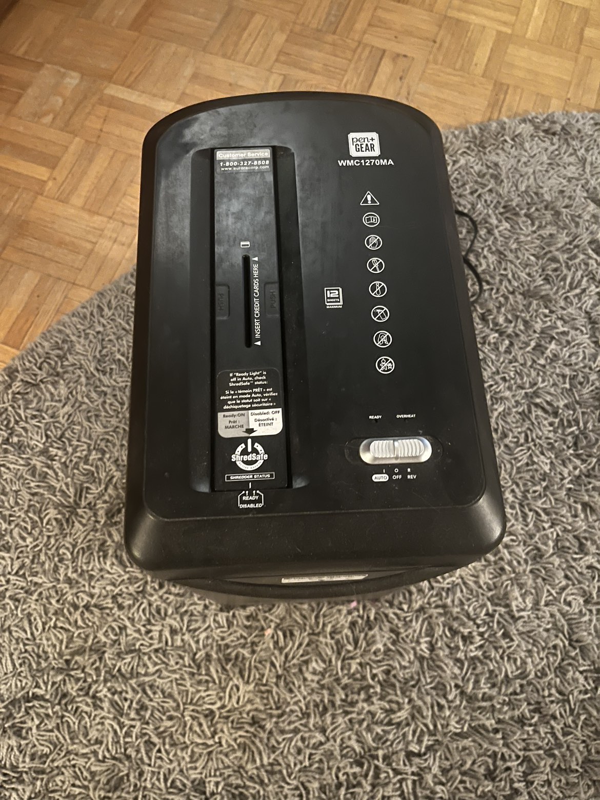 12 sheet shredder - photo 2