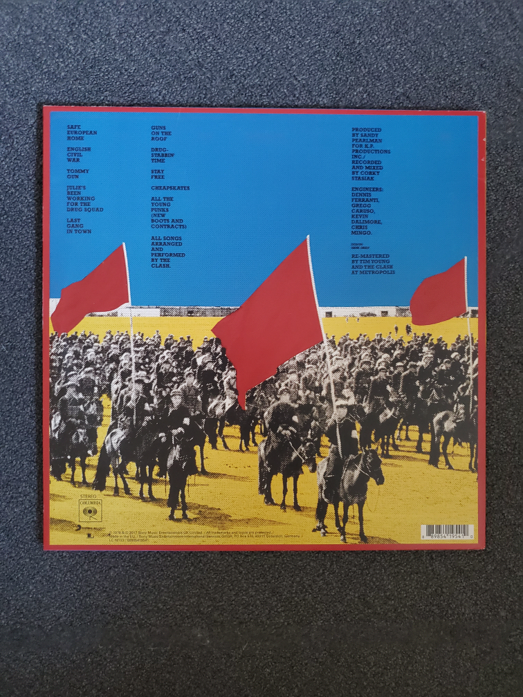 Vinyl Record: The Clash(Give 'em Enough Rope) - photo 2
