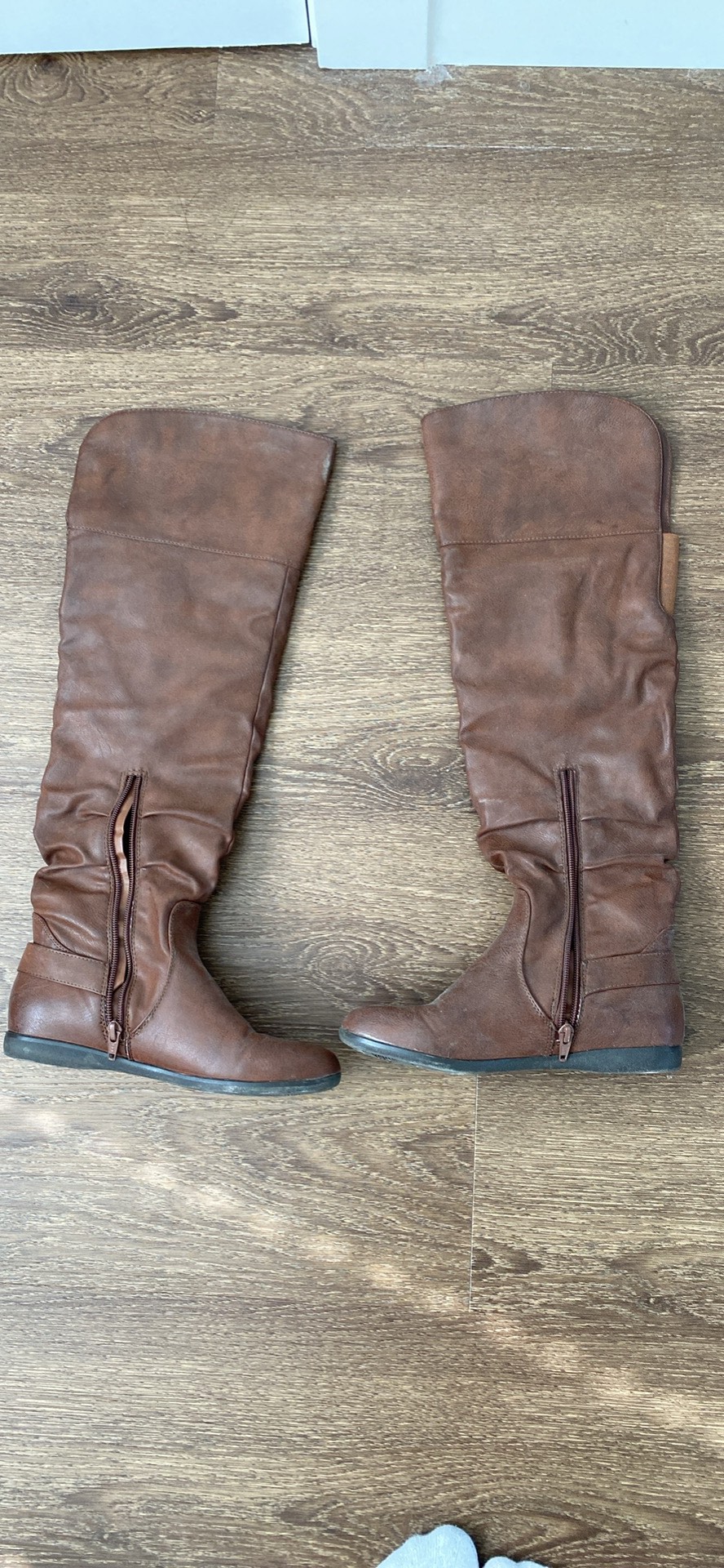 Aldo Knee High Brown Boots (Size 6.5) - photo 2