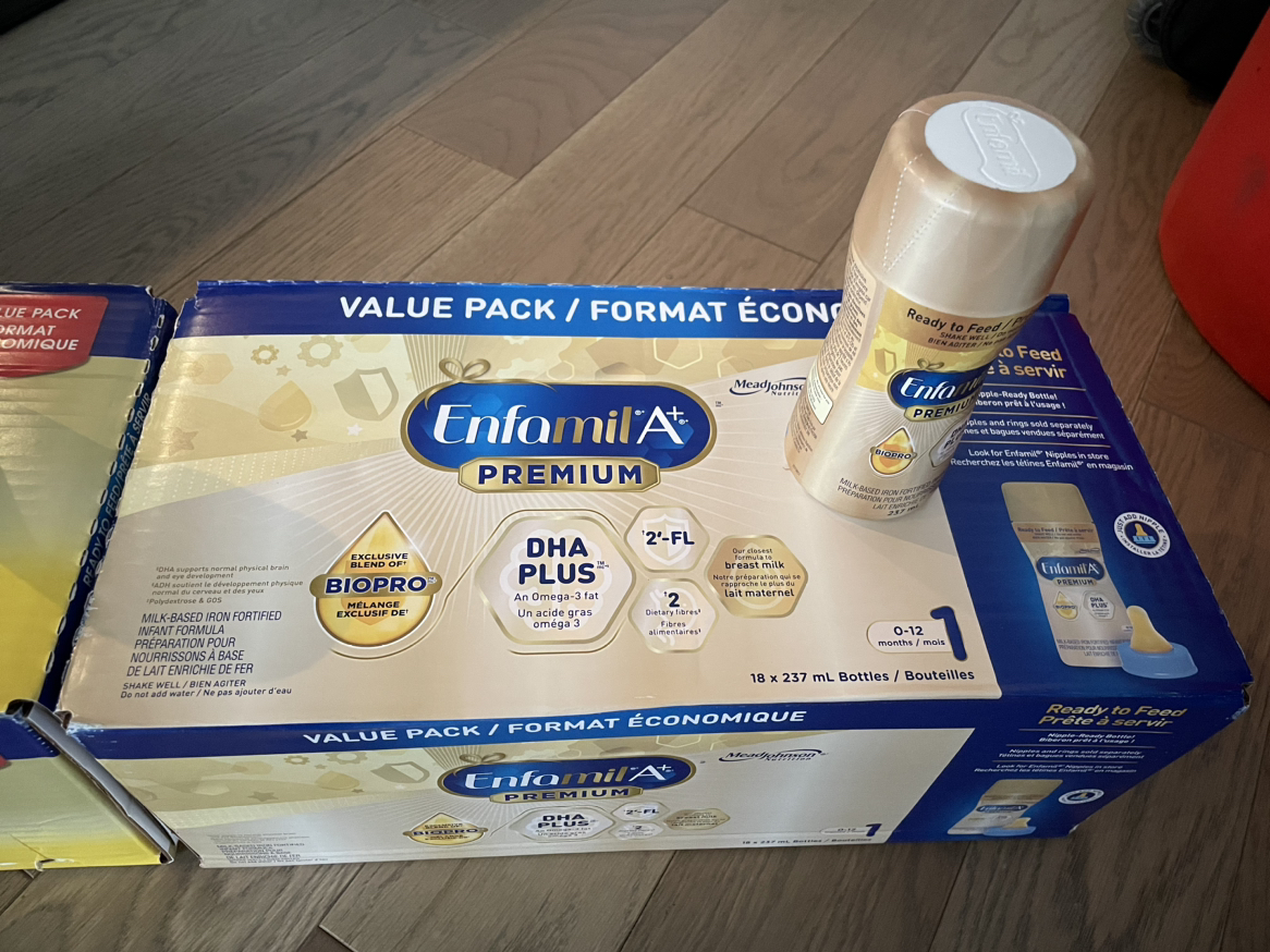 Enfamil A+ Premium Formula 17 bottles thumbnail