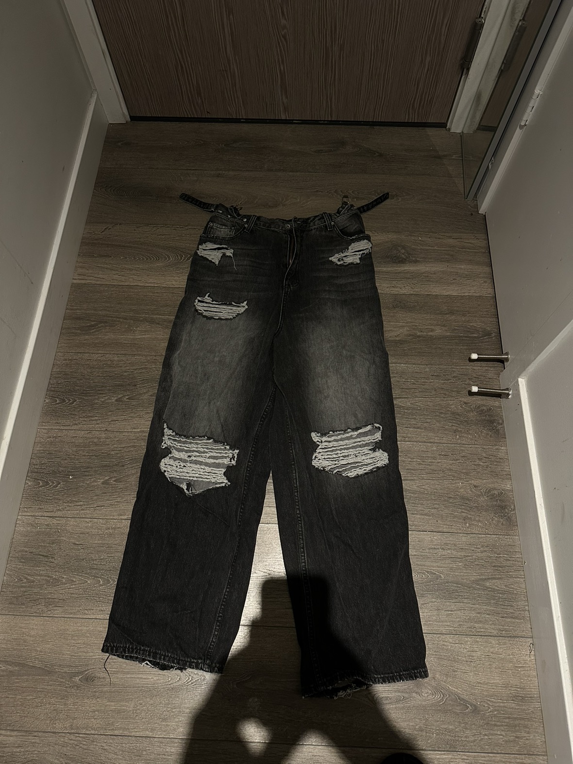 Balenciaga ripped jeans