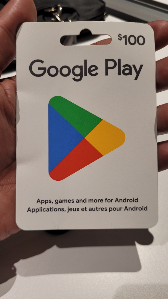 google play gift card