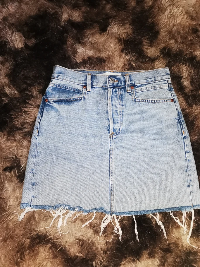 Denim skirt #freecycle