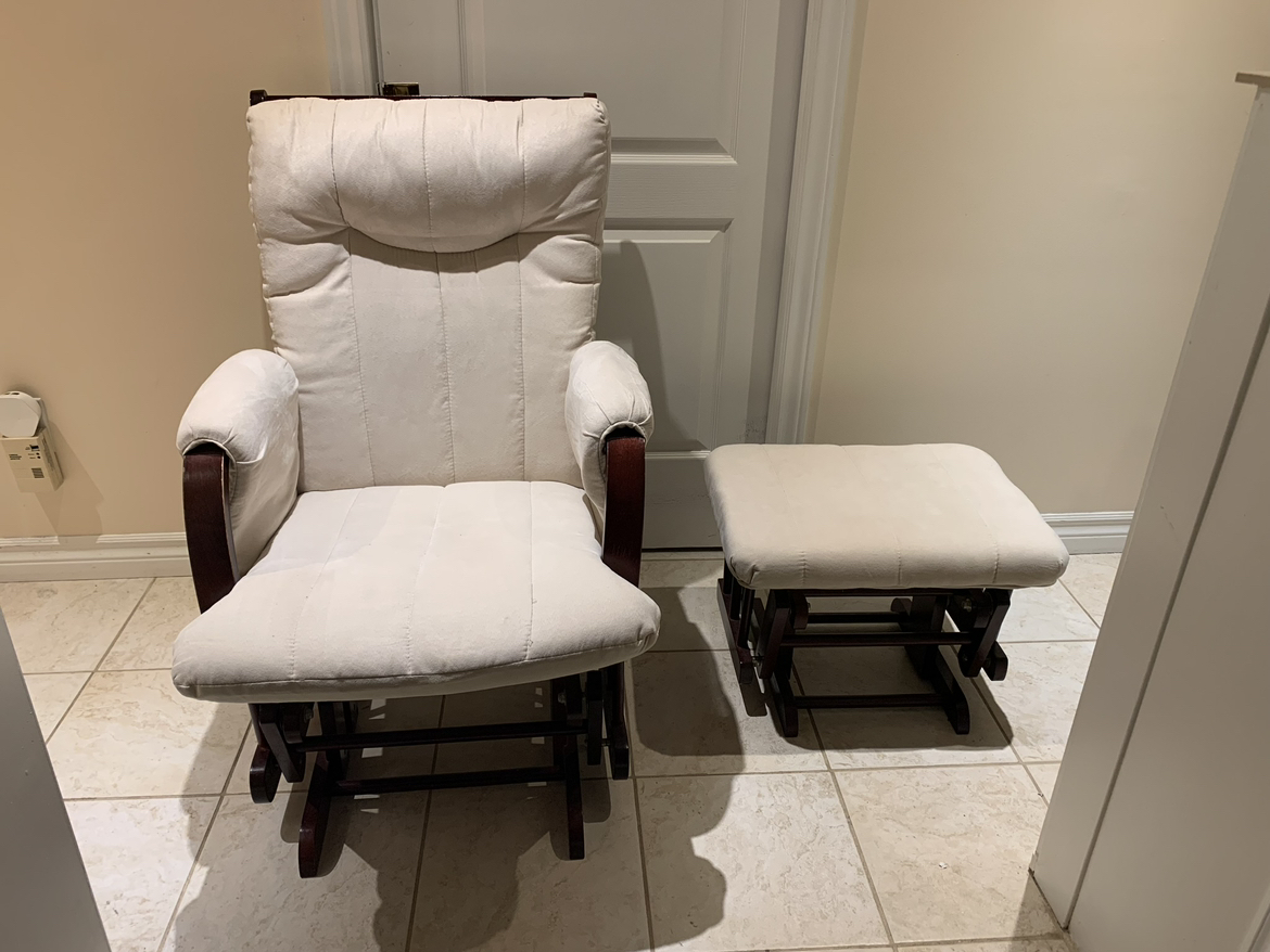 Rocker/Glider & Ottoman