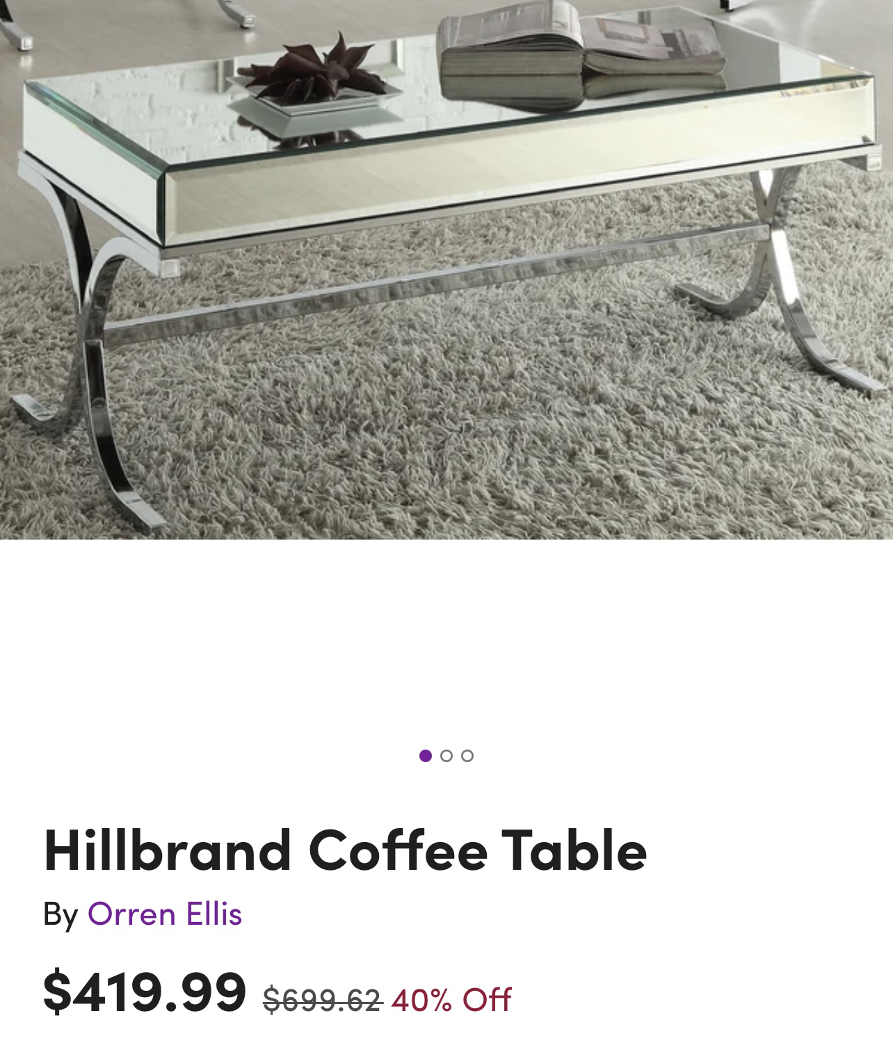 Coffee table