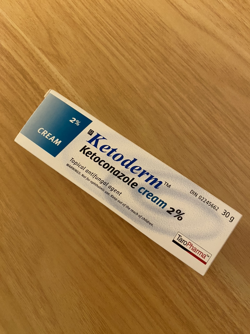 Ketoderm Ketoconazole cream 2% for dandruff, jock itch, ringworm thumbnail