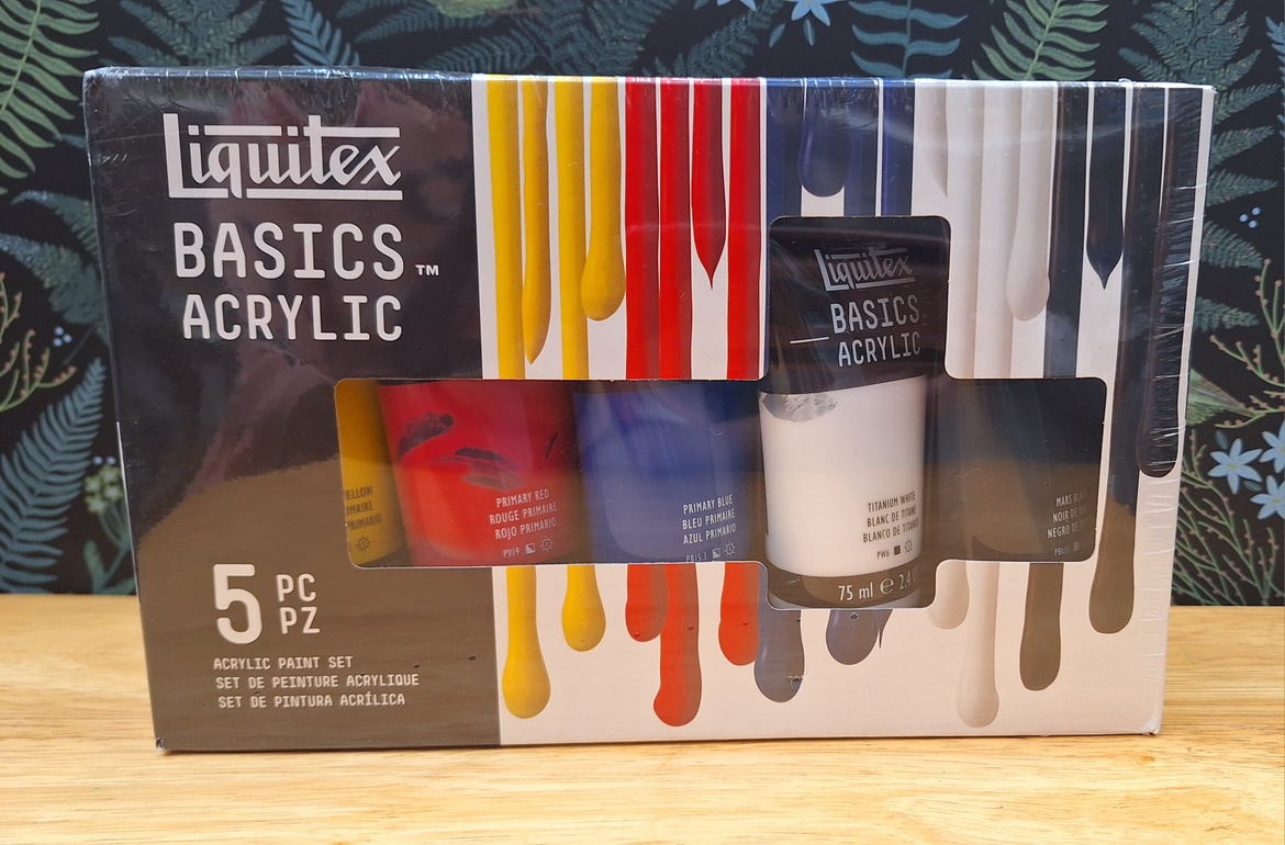 Liquitex BASICS Acrylic Color Value Set, 5-Colors image indicator(4)