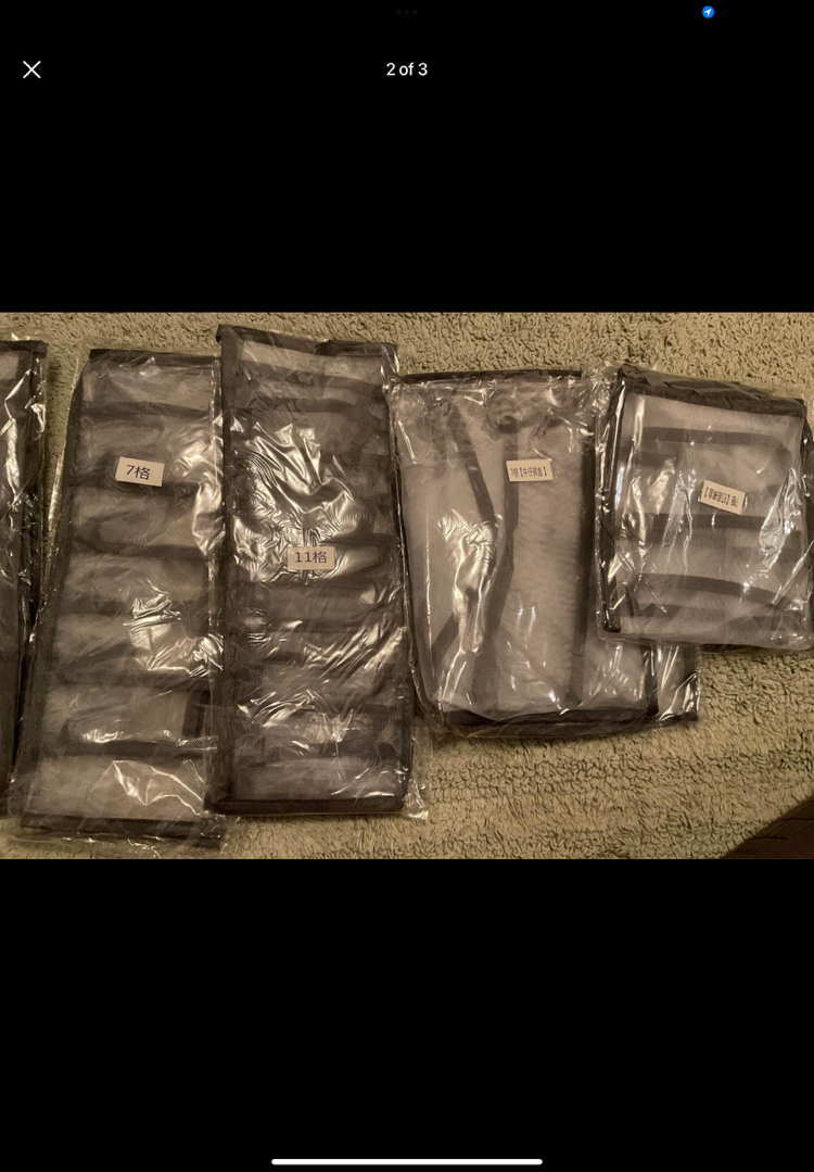 Brand New - 6 PCS Wardrobe Clothes Organizers - photo 3