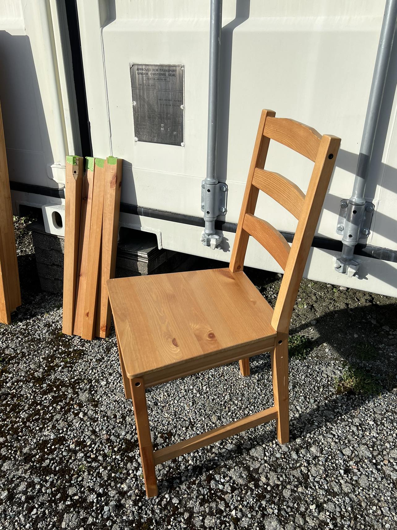 Ikea Jokkmokk Dining Table + 4 Chairs image indicator(3)