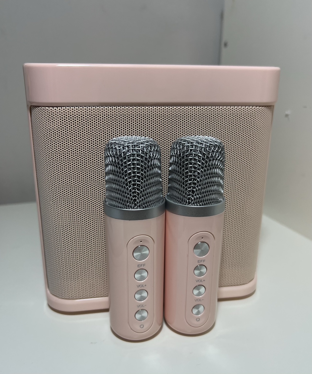 Bluetooth Karaoke Speaker with 2 mics image indicator(9)