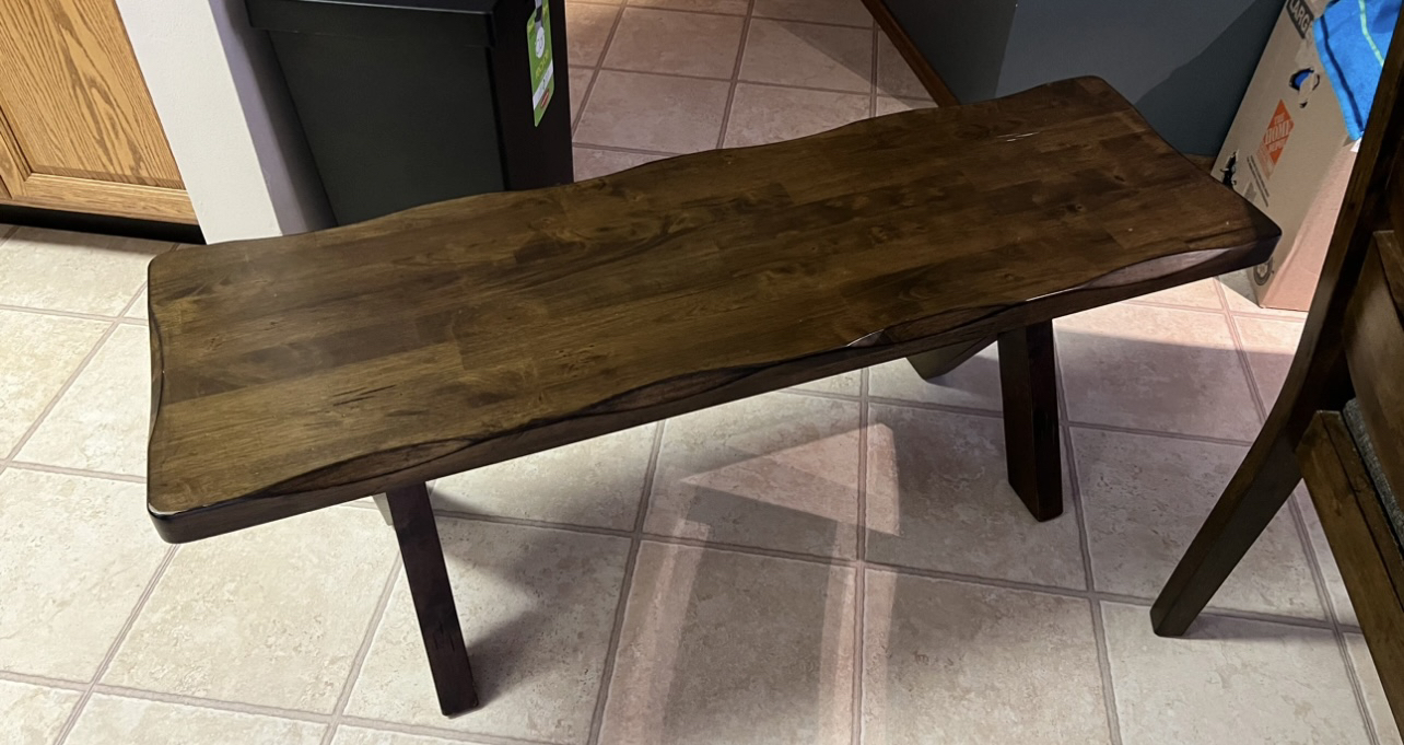 Dining Set with 4 Chairs and Bench - photo 3