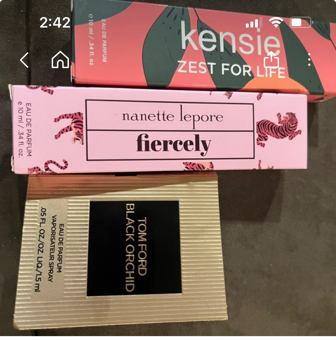 #freecycle New perfume from Ipsy
