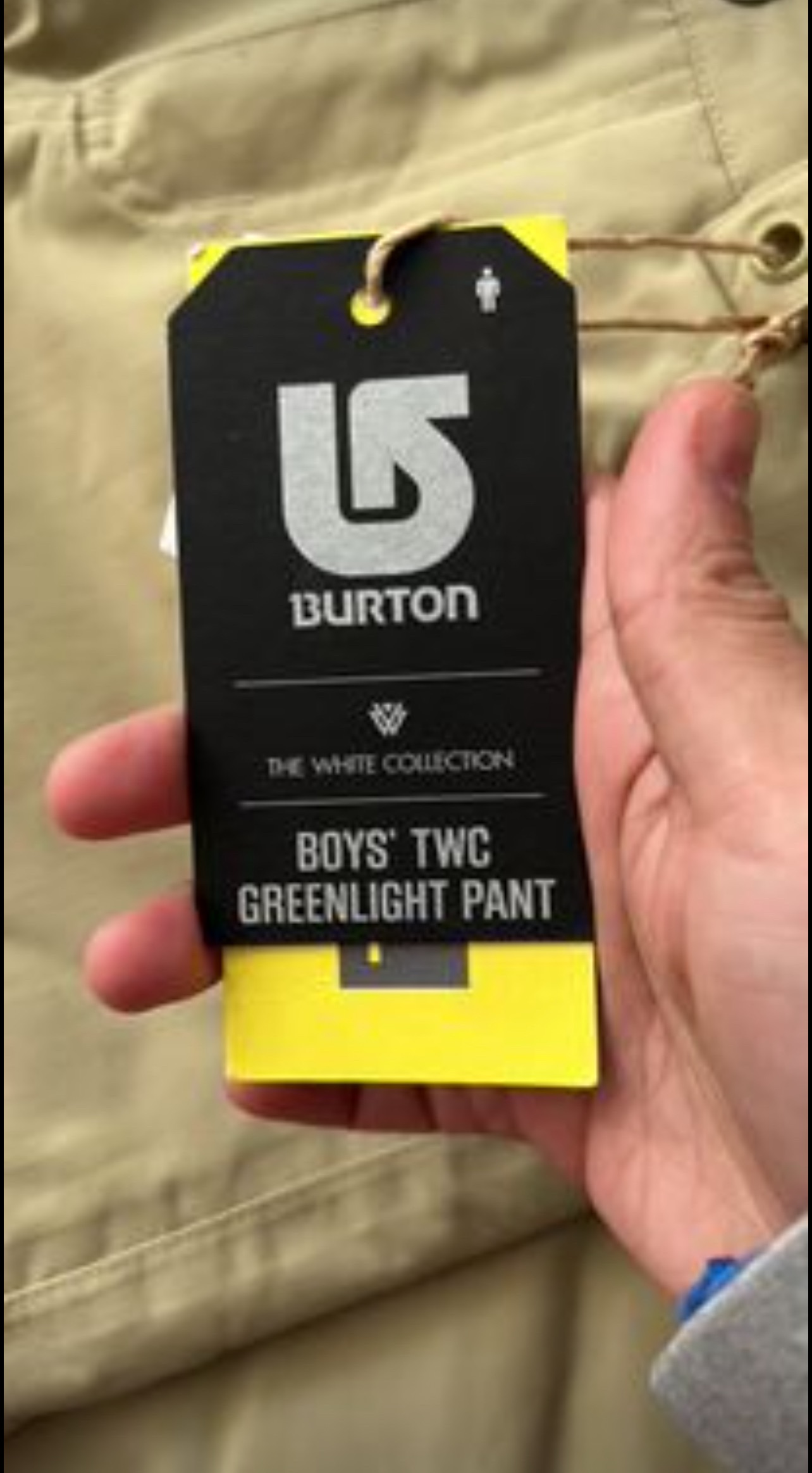 Burton Boys Dryride White Collection Med 10/12 brand new image indicator(4)