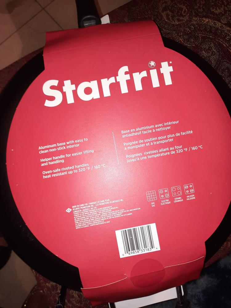 STARFRIT 13.4" HEAVY DUTY FRYPAN image indicator(2)